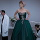 Roxane Duran, Bertrand Poncet, and Lesley Manville in Mrs. Harris Goes To Paris